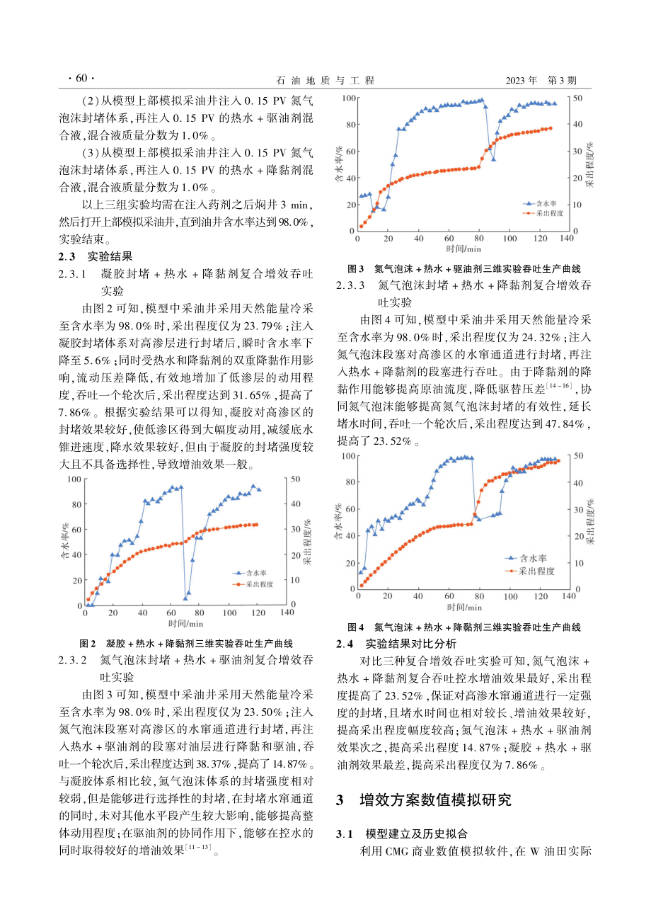 海上底水稠油油藏水平井堵水...低温热化学吞吐复合增效应用_戎凯旋.pdf_第3页