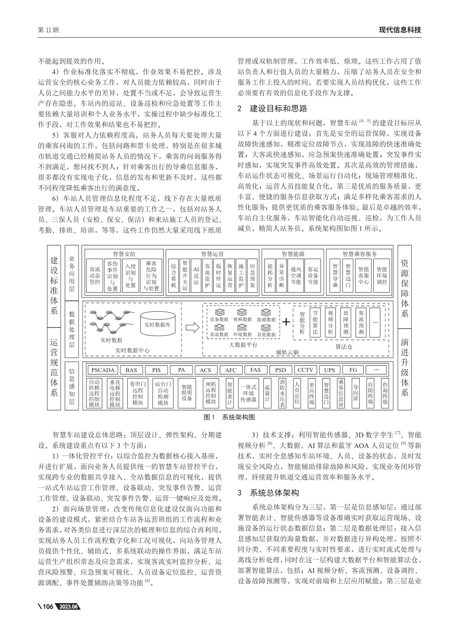 贵阳市轨道交通智慧车站的研...信智慧车站运营管控平台为例_陈明华.pdf_第2页