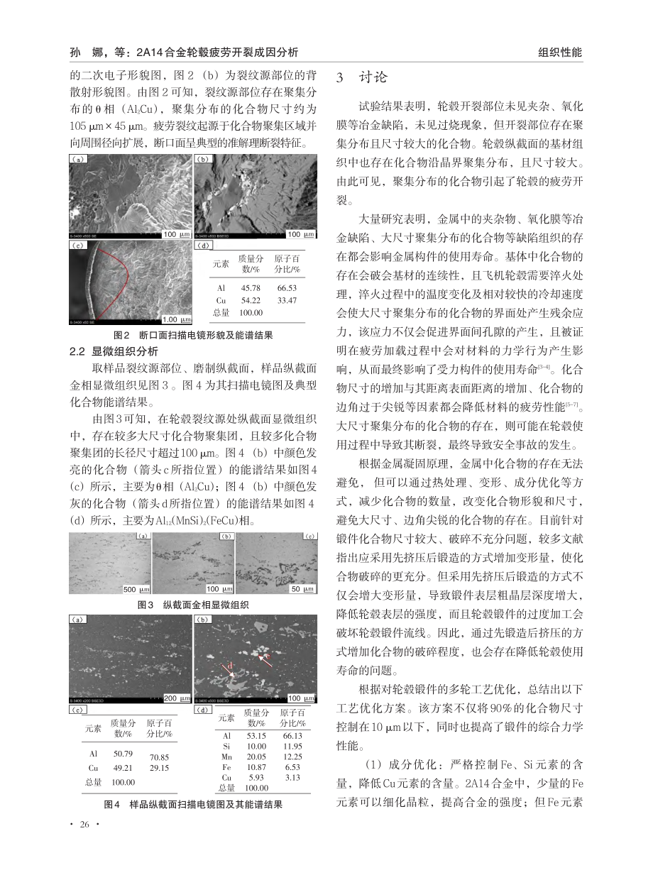 2A14合金轮毂疲劳开裂成因分析_孙娜.pdf_第2页