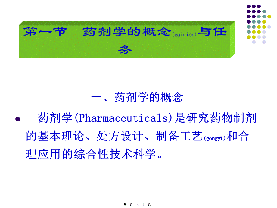 2022年医学专题—第1章-药剂学-绪论.ppt_第3页