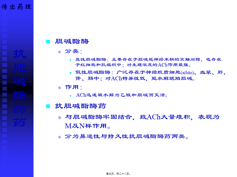 2022年医学专题—拟胆碱药及抗胆碱药.ppt_第3页