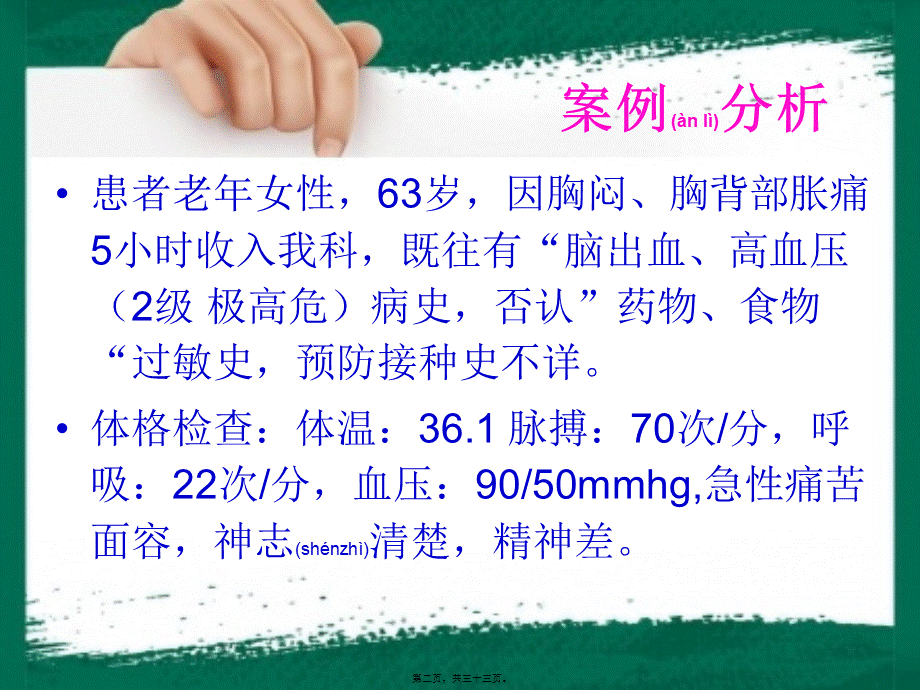 2022年医学专题—冠心病查房.ppt_第2页