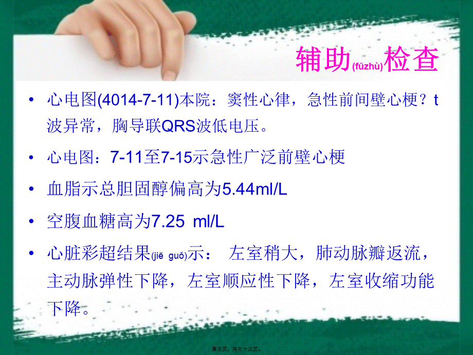 2022年医学专题—冠心病查房.ppt_第3页