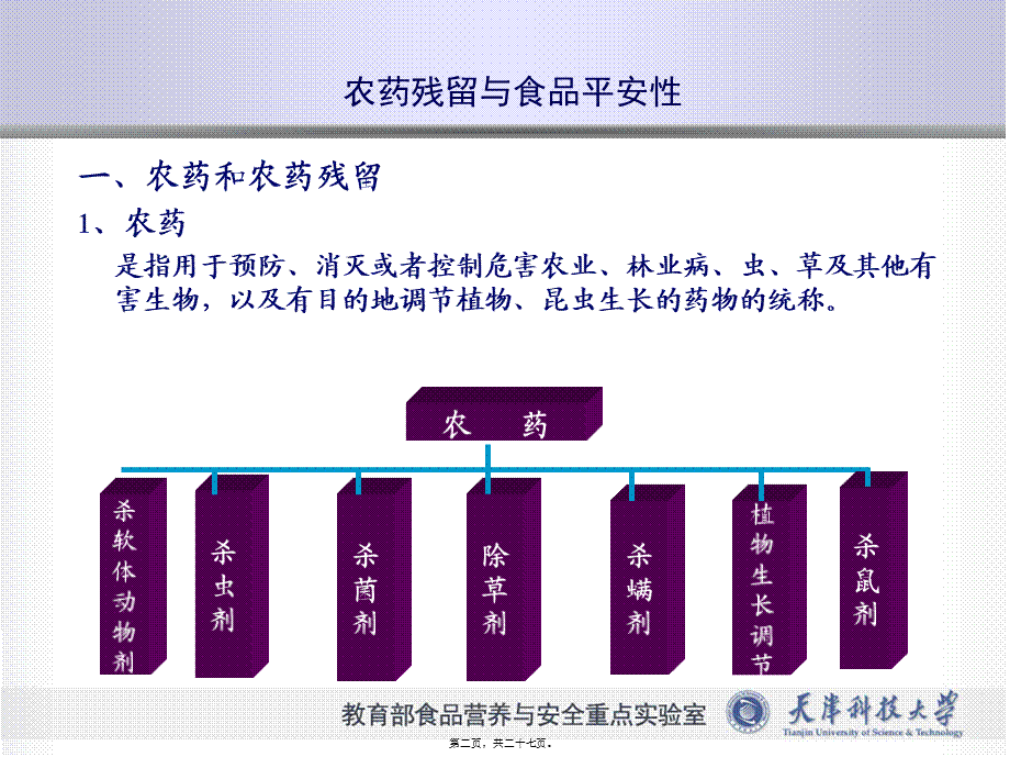 农兽药与食品安全.pptx_第2页