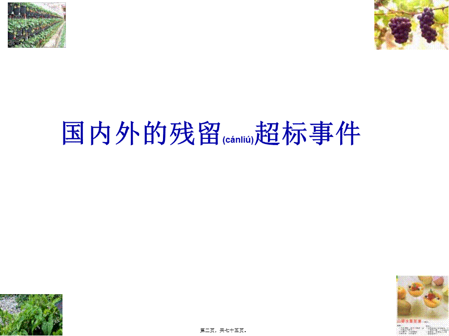 2022年医学专题—第5章农药残留分析.ppt_第2页