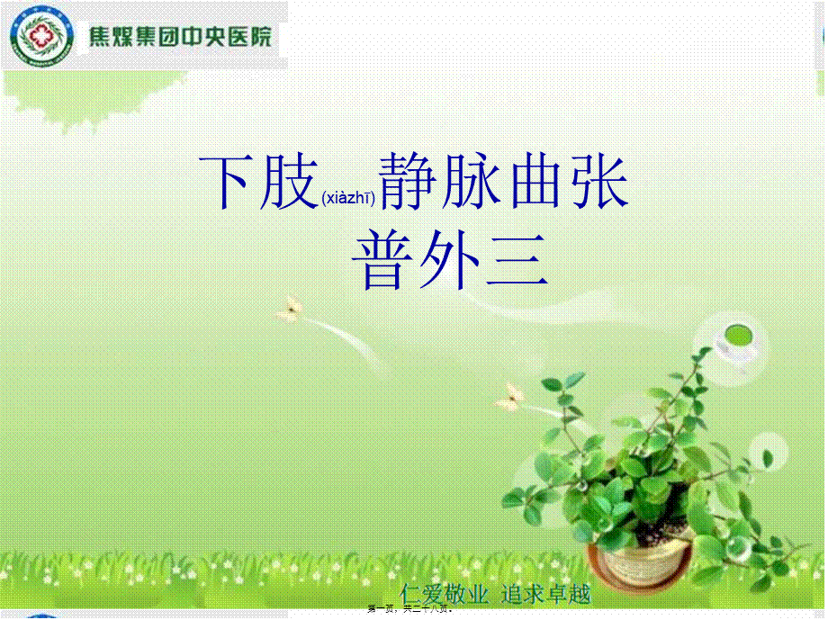 2022年医学专题—下肢静脉曲张.ppt.ppt_第1页