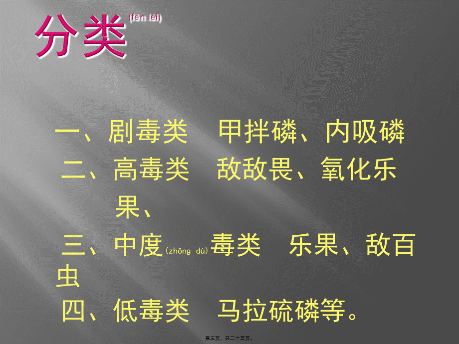 2022年医学专题—有机磷农药中毒.ppt.ppt_第3页