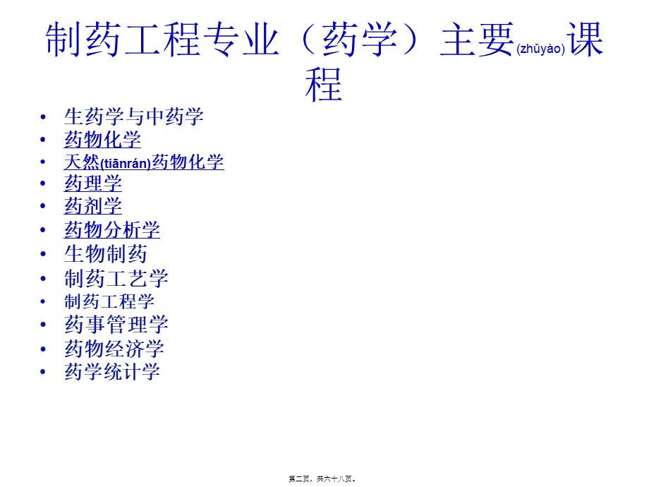 2022年医学专题—第三章-药学分支学科.ppt_第2页