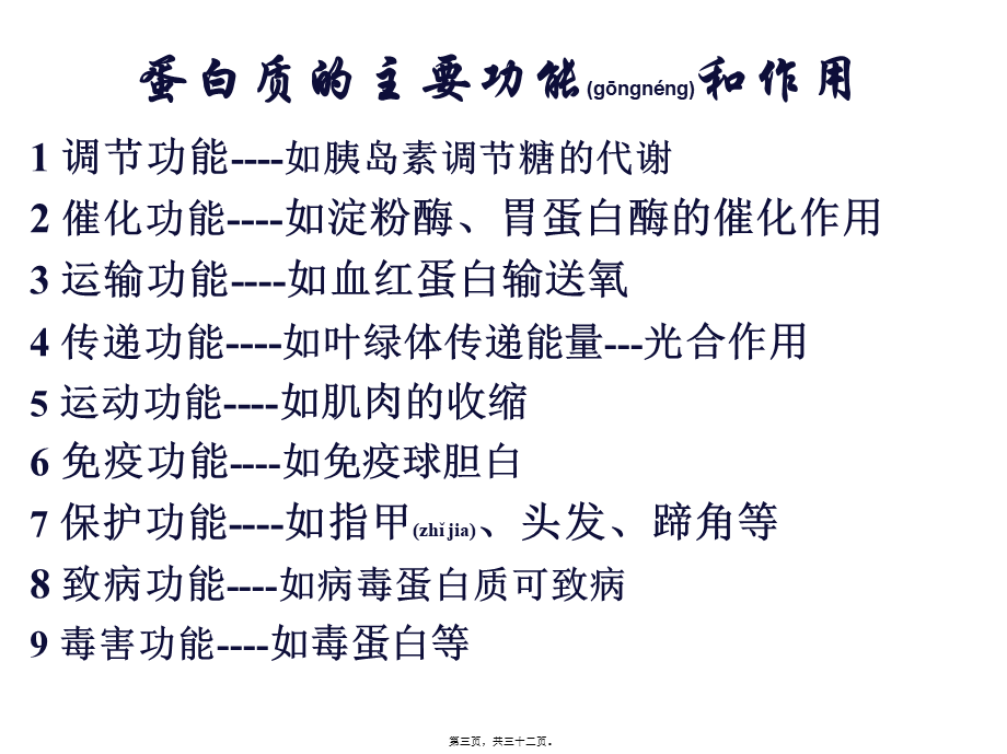 2022年医学专题—生命的基础——蛋白质.ppt_第3页