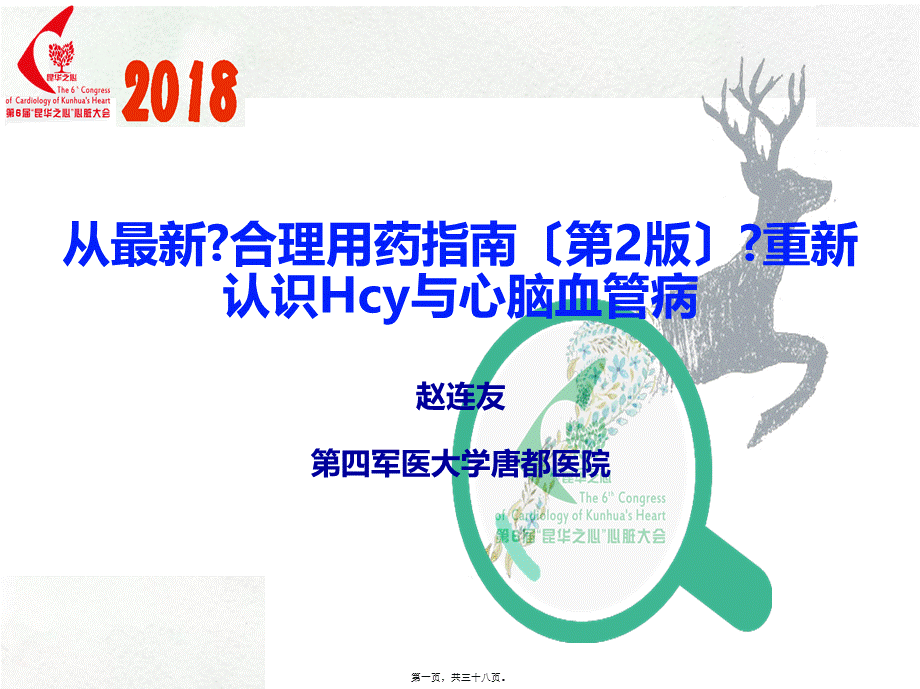 从最新《合理用药指南(第2版)》重新认识Hcy与心脑血管病.ppt_第1页