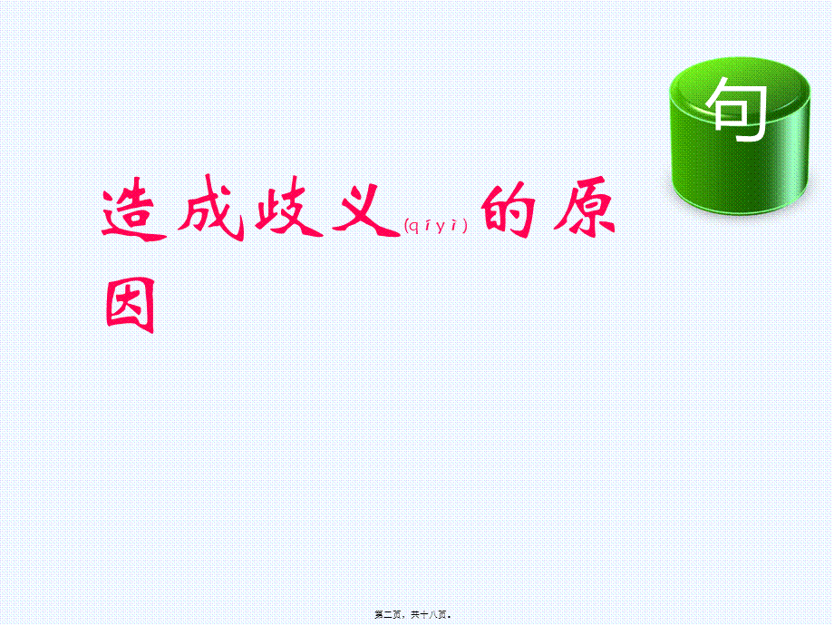 2022年医学专题—GCT语病之歧义句.ppt_第2页