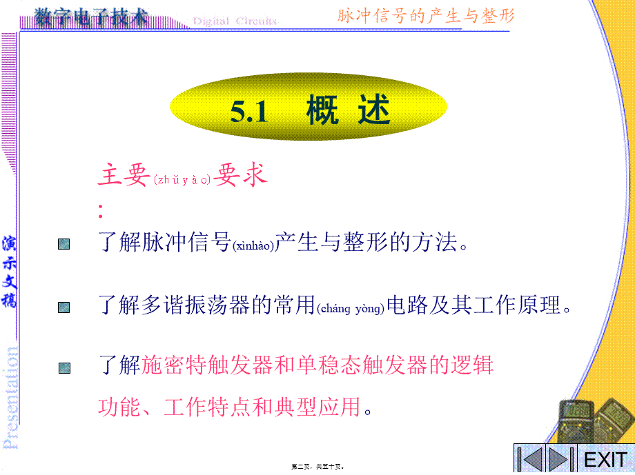 2022年医学专题—第5章脉冲信号的产生与整形介绍.ppt_第2页