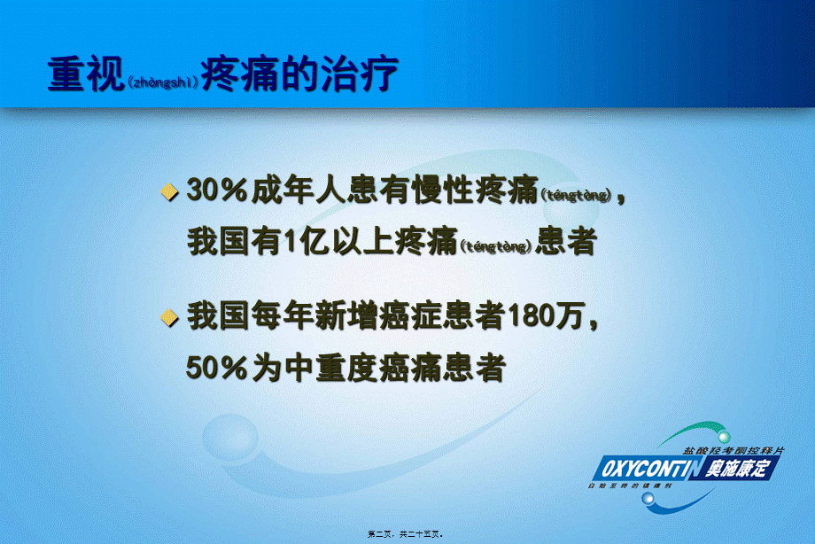 2022年医学专题—中重度疼痛一线用药.ppt_第2页