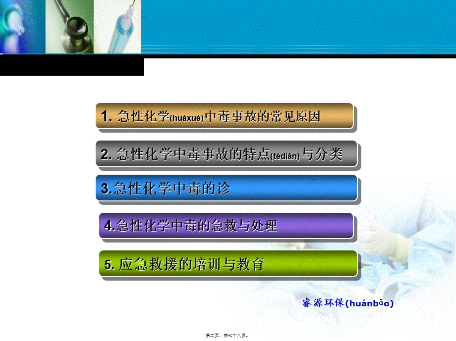 2022年医学专题—中毒事故的应急处理与救援(2月2021日)汇总.ppt_第2页