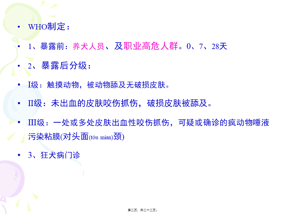 2022年医学专题—人狂犬病暴露后处理规范.ppt_第2页