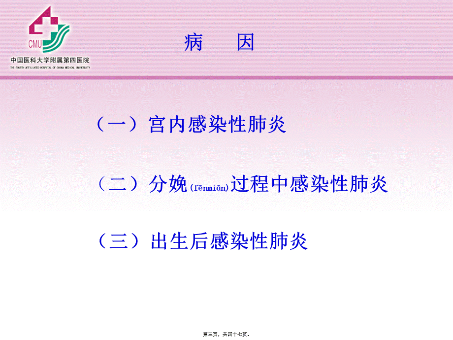 2022年医学专题—新生儿肺炎与黄疸.ppt_第3页