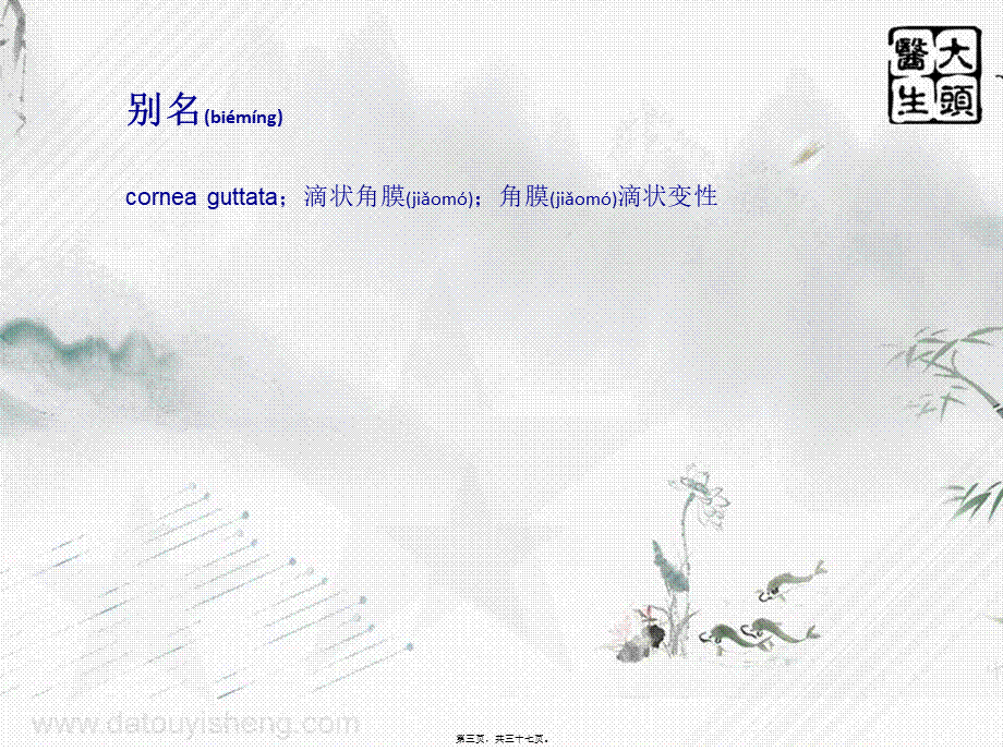 2022年医学专题—Fuchs角膜内皮营养不良.ppt_第3页