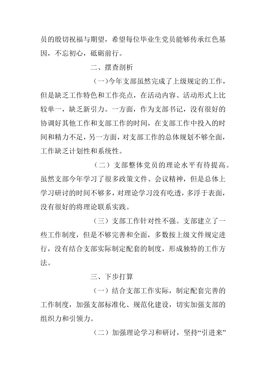 202X年度X学校支部书记述职报告.docx_第3页