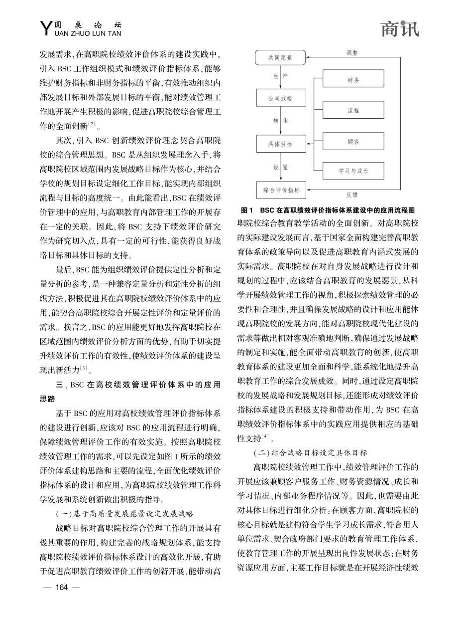 刍议BSC在高职院校绩效评价指标体系构建中的应用_张萍.pdf_第2页