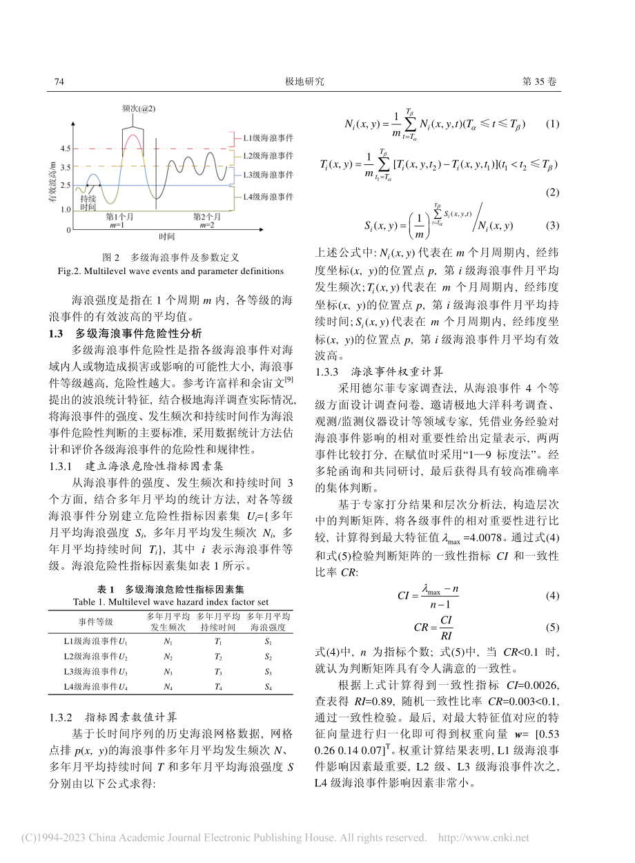 面向海洋科考调查的南极宇航员海海浪风险分析_曹磊.pdf_第3页