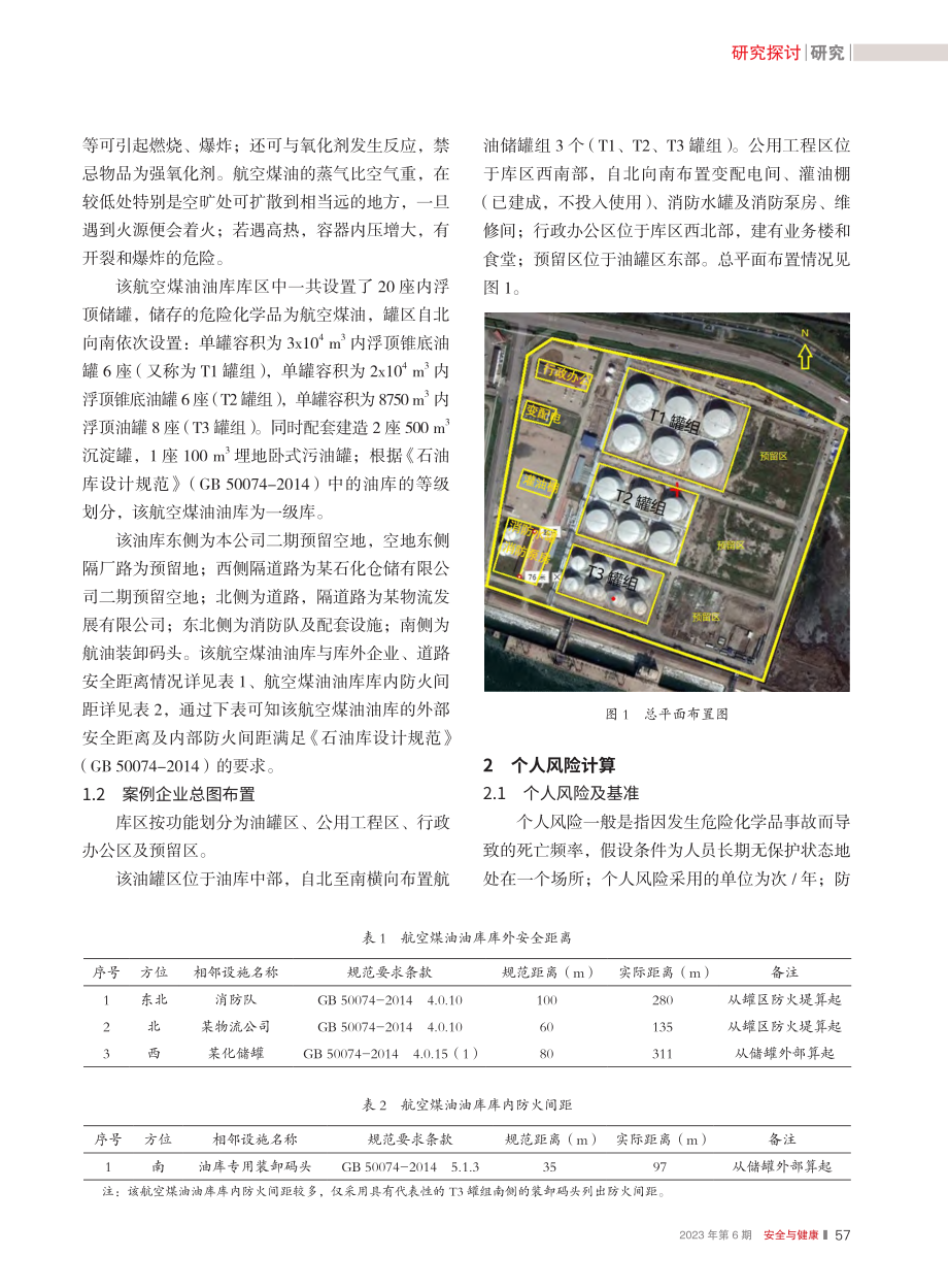 航空煤油油库外部安全防护距离的研究_王金亮.pdf_第2页