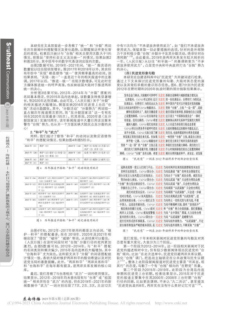 《人民日报》台湾相关新闻话...分析（2012-2021）_赵宇浩.pdf_第3页