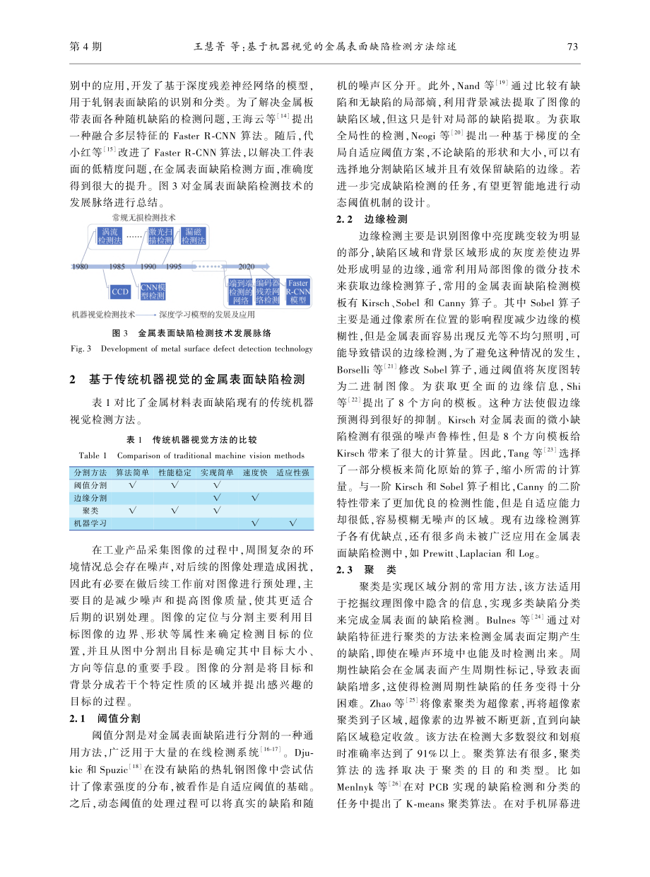 基于机器视觉的金属表面缺陷检测方法综述_王慧菁.pdf_第3页