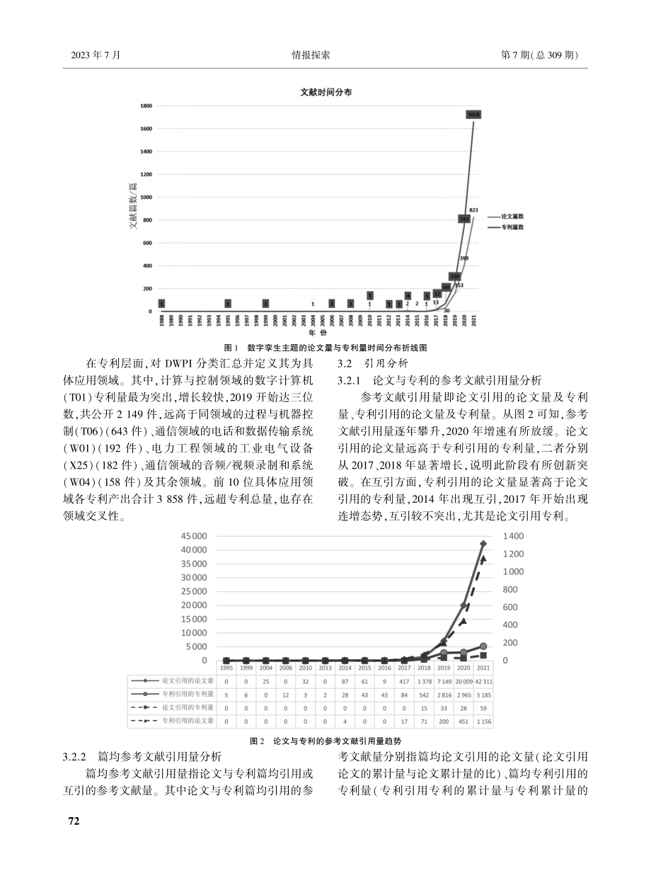 基于科技文献计量的颠覆性技...研究——以数字孪生技术为例_王英.pdf_第3页