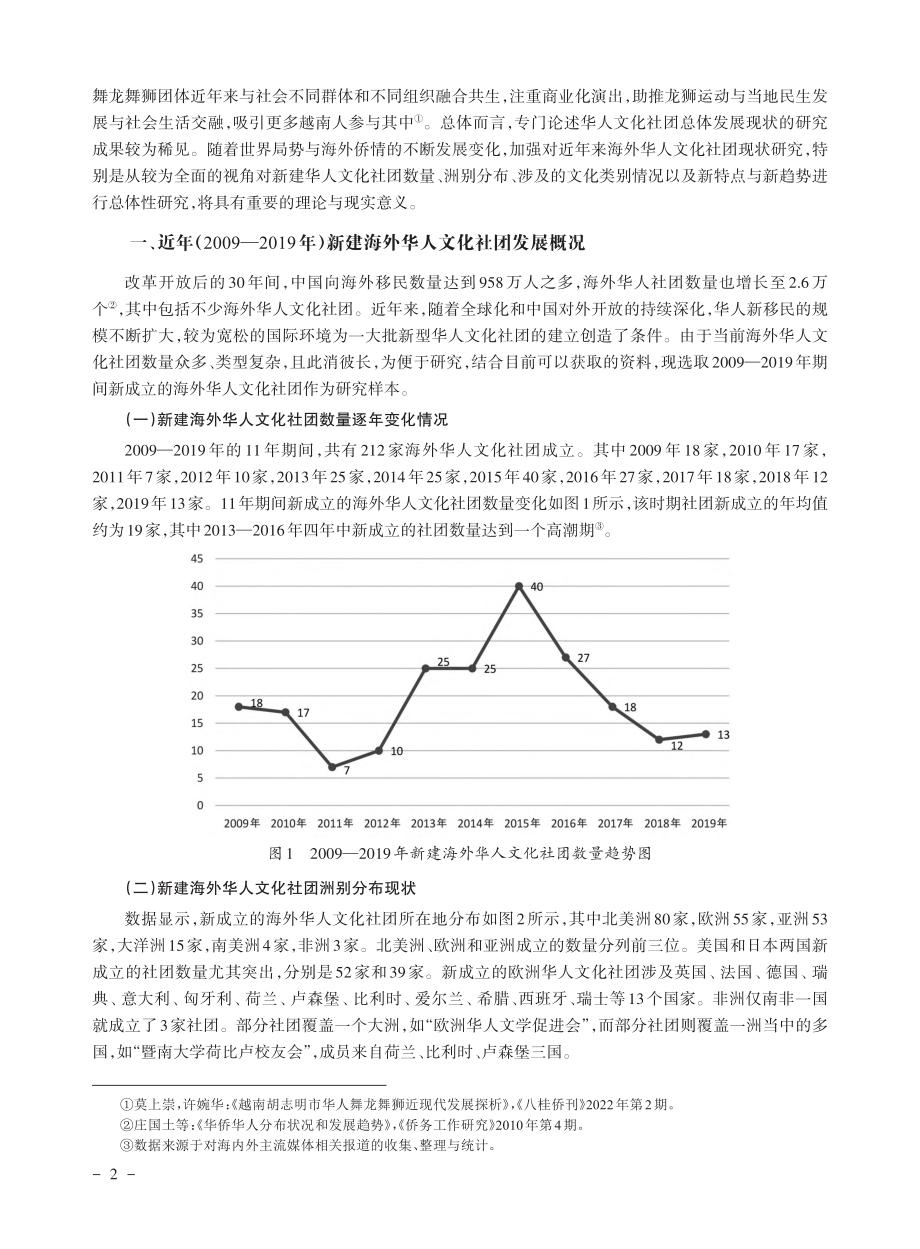 海外华人文化社团发展现状与双向推动建设路径_王华.pdf_第2页