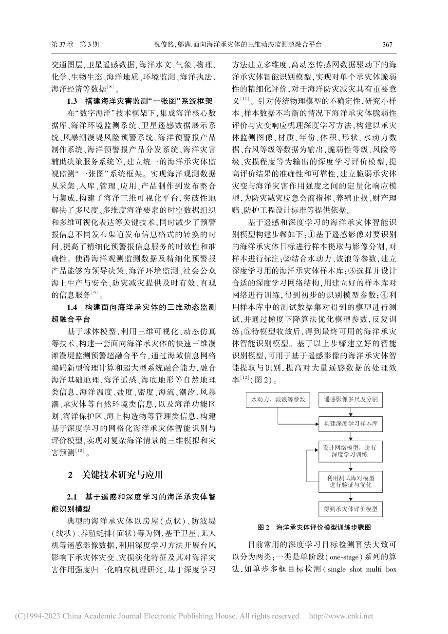 面向海洋承灾体的三维动态监测超融合平台_祝俊然.pdf_第3页