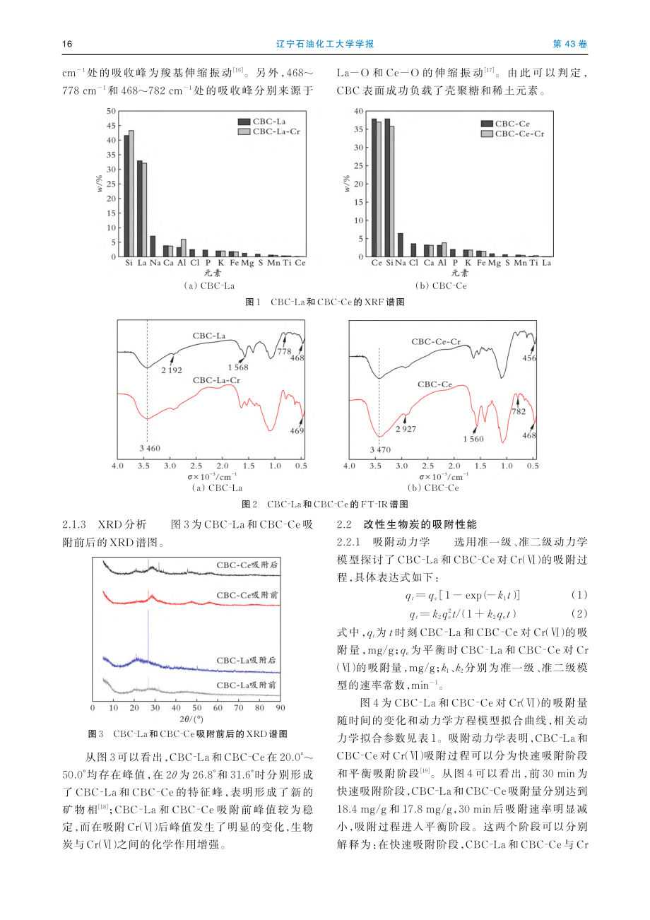 壳聚糖-稀土-生物炭对水体Cr(Ⅵ)的吸附性能分析_孟阳.pdf_第3页