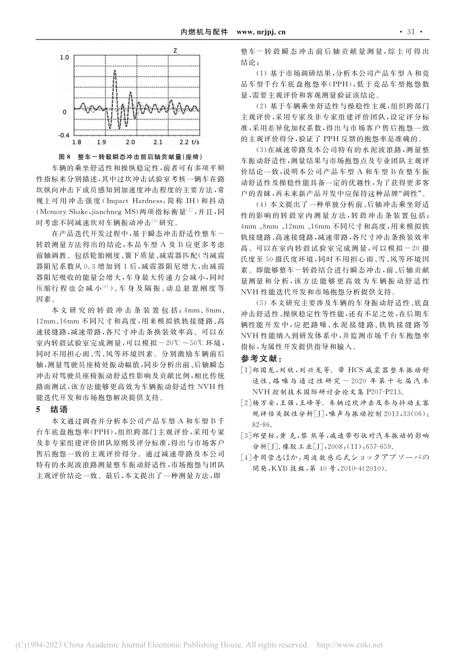 车辆乘坐舒适性与操稳性主观、客观评价方法研究_刘杰.pdf_第3页