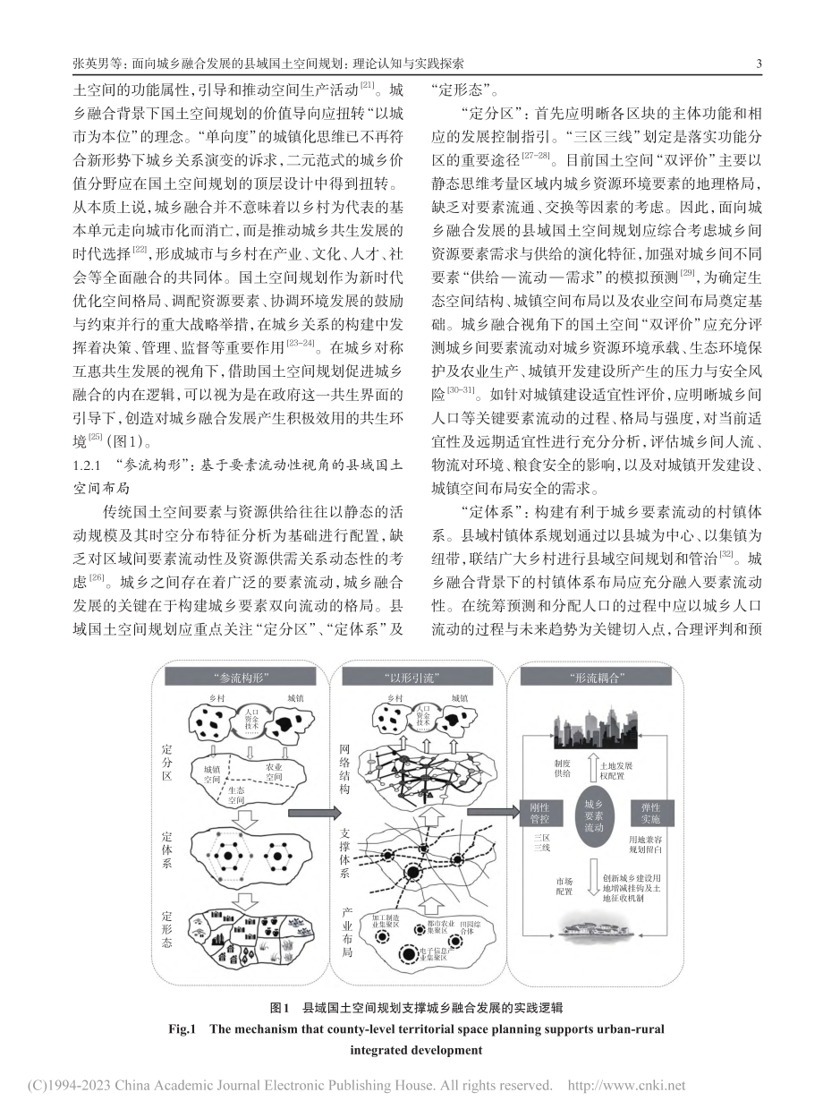 面向城乡融合发展的县域国土...间规划：理论认知与实践探索_张英男.pdf_第3页