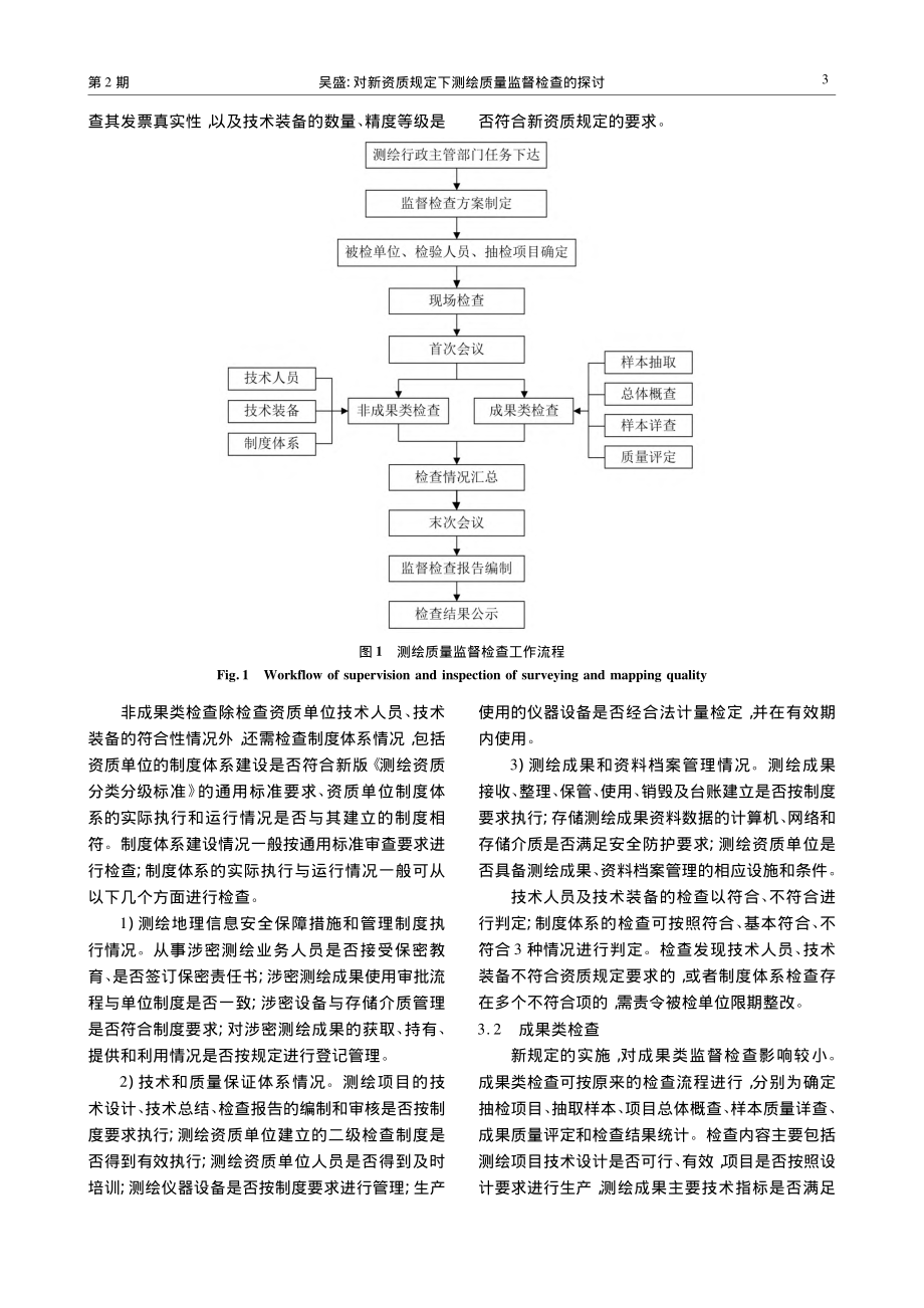 对新资质规定下测绘质量监督检查的探讨_吴盛.pdf_第3页