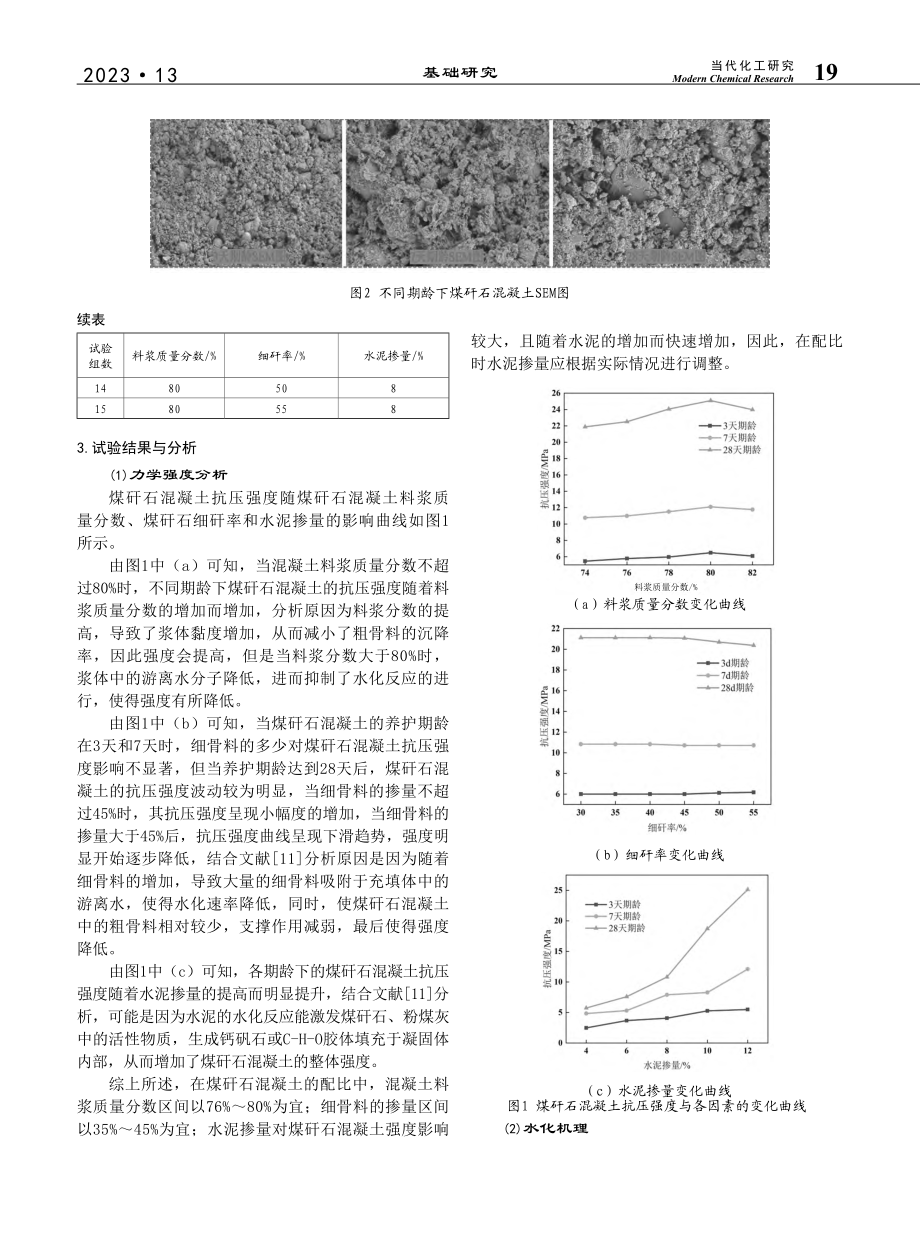 煤矸石混凝土配比优化及其水化机理研究_冯鹤.pdf_第3页