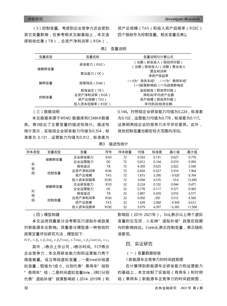 “退贴补坡”政策对新能源车企竞争能力的影响分析_洪安琪.pdf_第3页