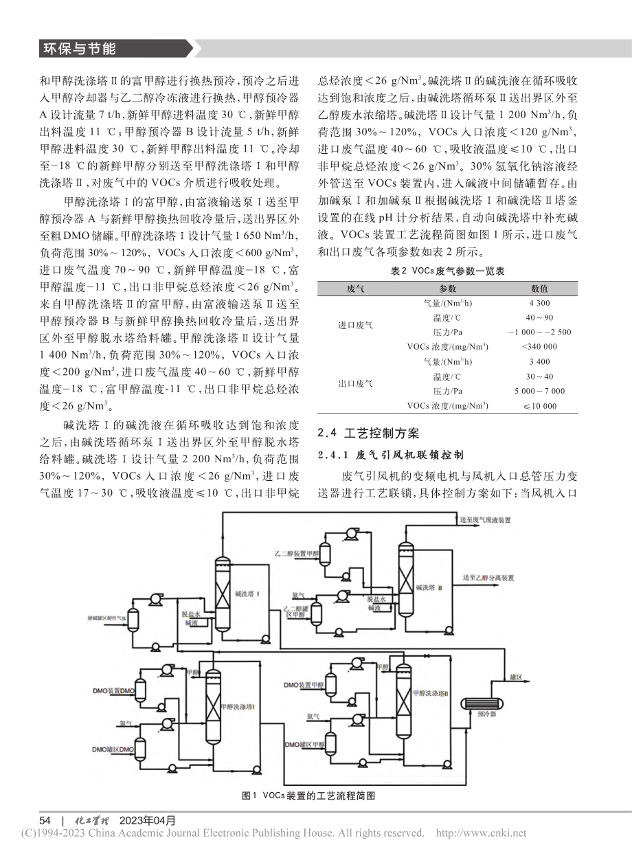 煤制乙二醇中挥发性有机气体回收系统设计_王媛.pdf_第3页