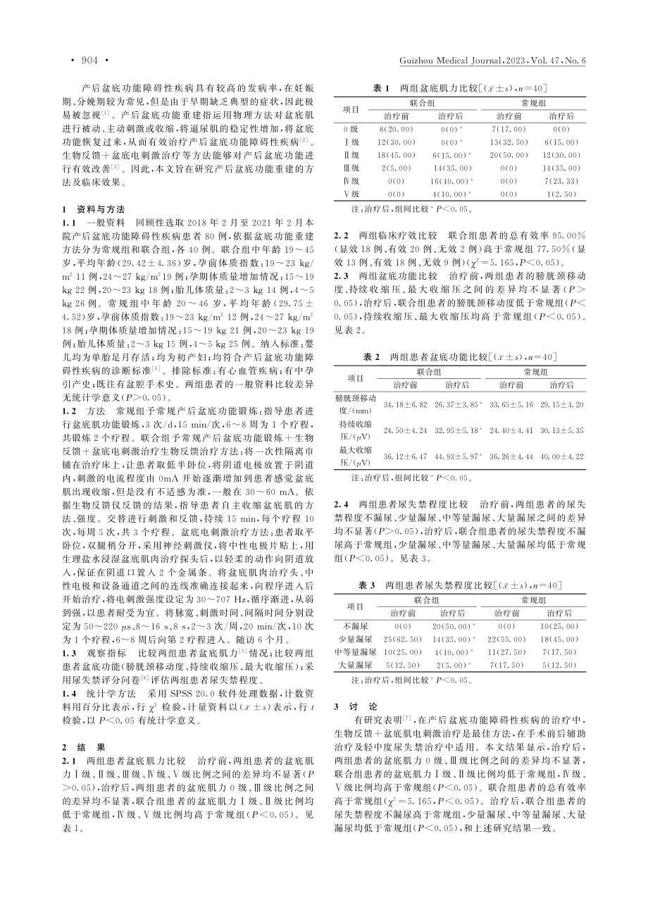 产后盆底功能重建的临床研究_思美丽.pdf_第2页