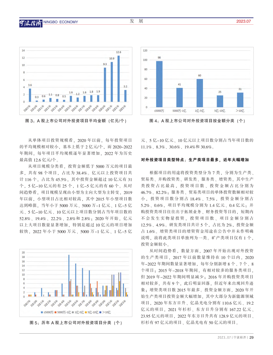 宁波A股上市公司对外投资情况分析_章源升.pdf_第2页