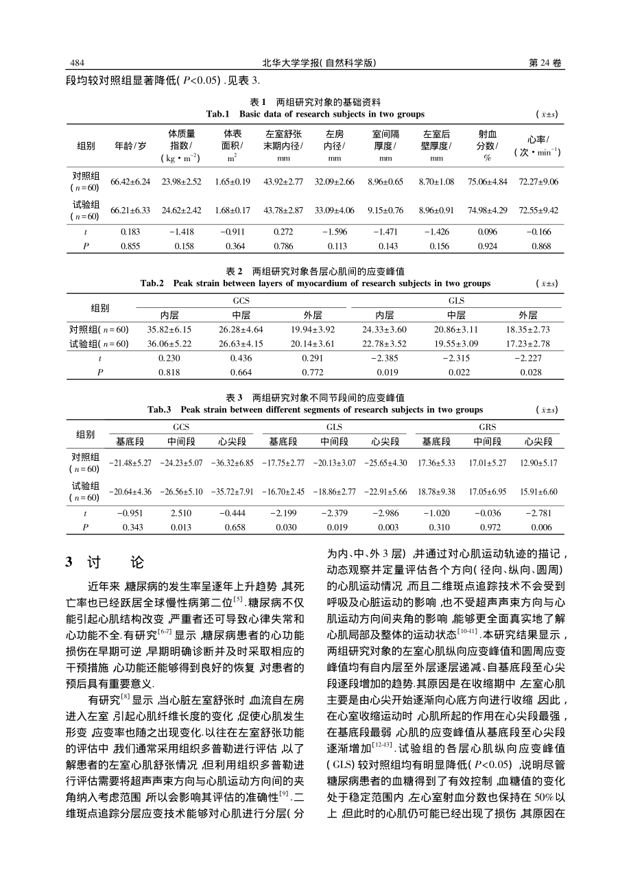 二维斑点追踪分层应变技术评...2型糖尿病患者左室收缩功能_黄馨萱.pdf_第3页