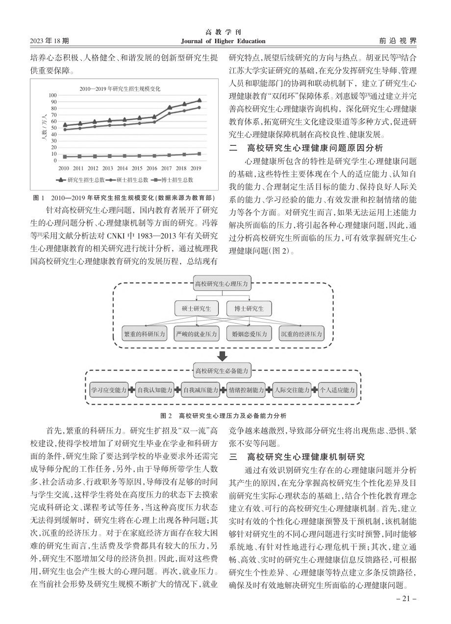 基于个性化教育理念的高校研究生心理健康机制研究_孙然.pdf_第2页