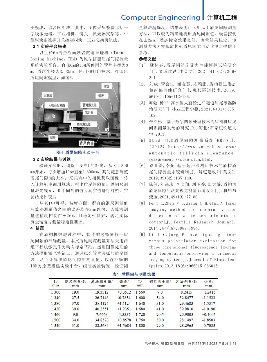 基于平行线激光的盾尾间隙视觉测量算法研究_陈健.pdf_第3页