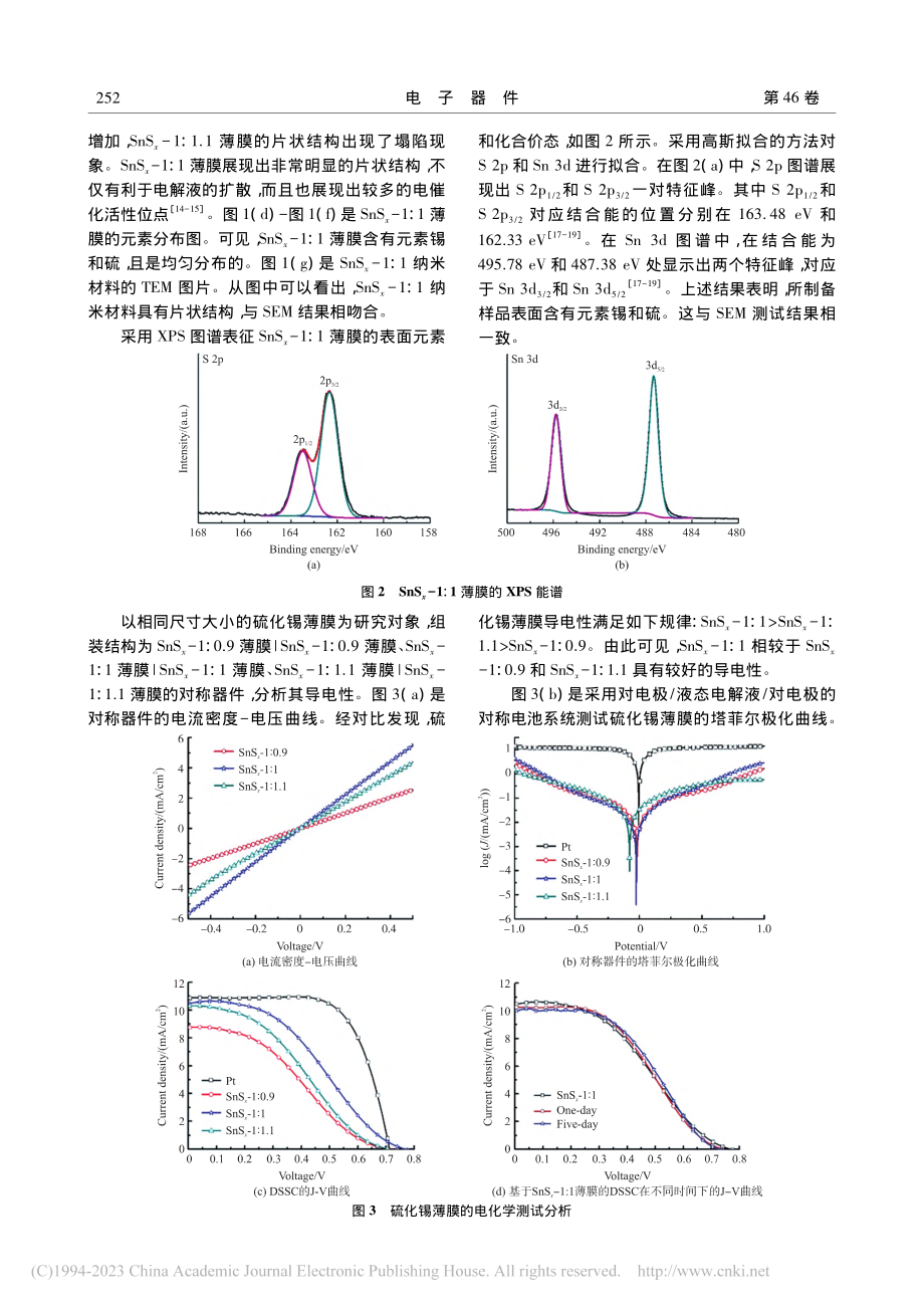 硫化锡薄膜制备及其在染料敏化太阳能电池中应用研究_侍雅宁.pdf_第3页