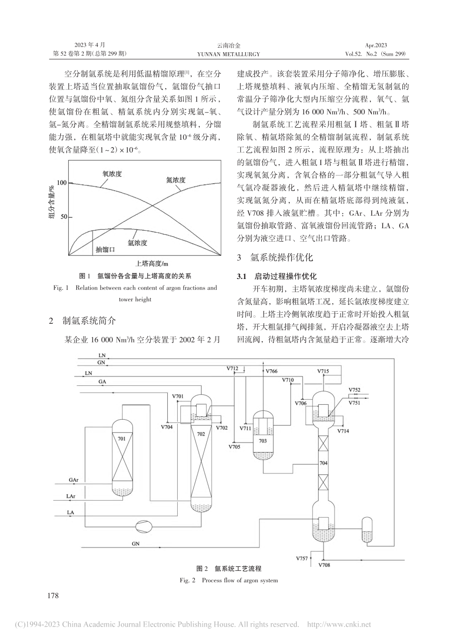 空分制氩系统操作优化研究及应用_王利荣.pdf_第2页