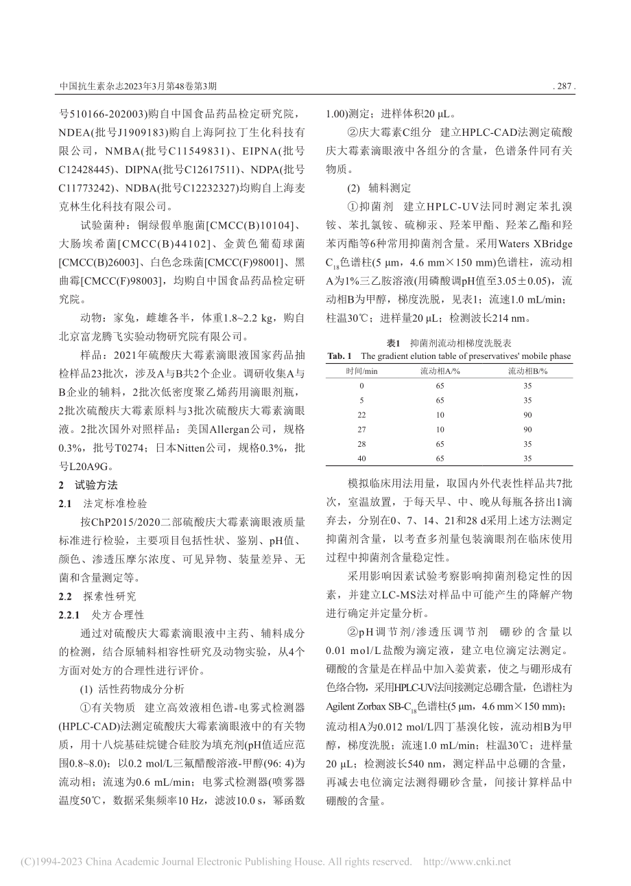 硫酸庆大霉素滴眼液质量评价_梅芊.pdf_第3页