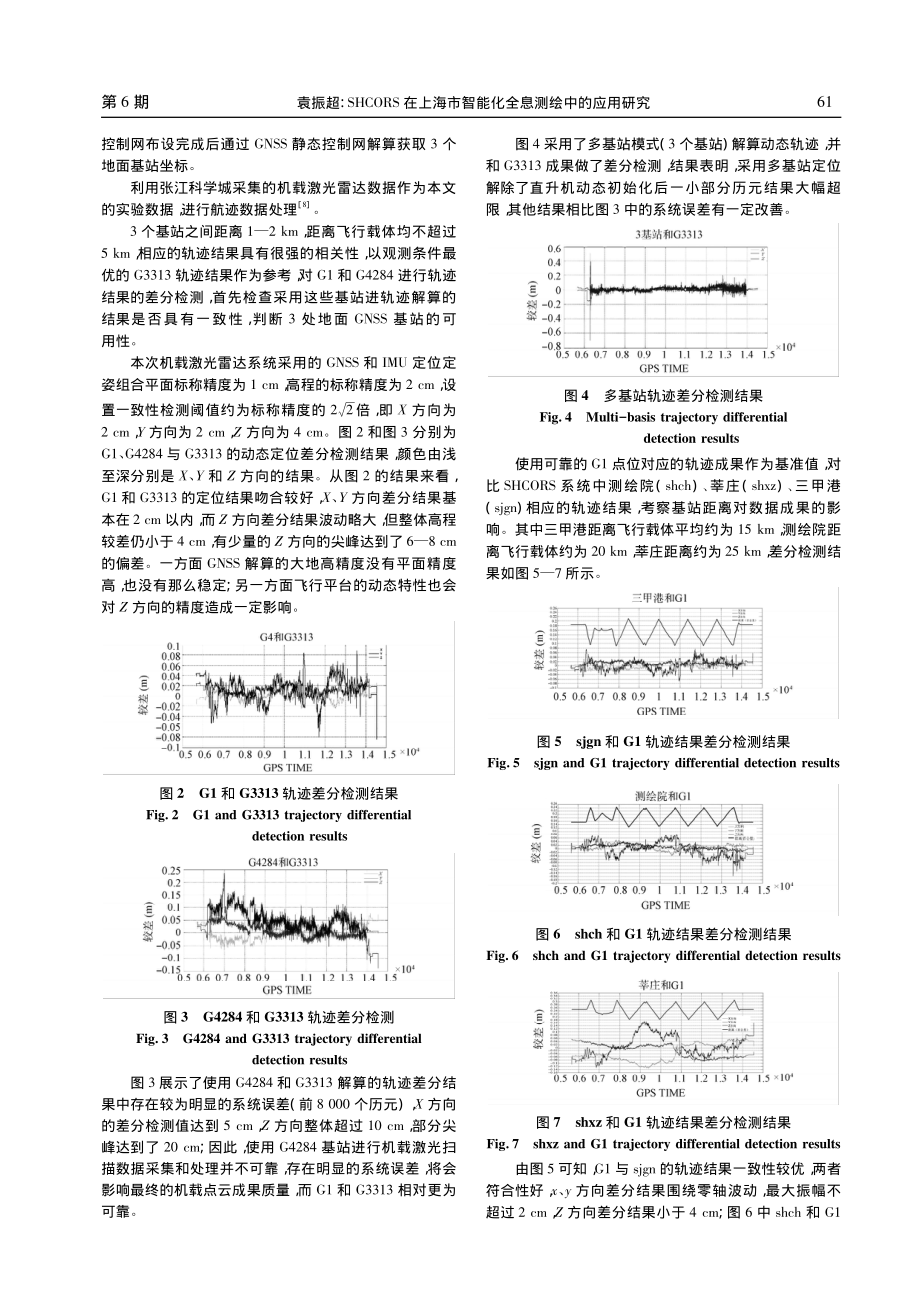 SHCORS在上海市智能化全息测绘中的应用研究_袁振超.pdf_第3页