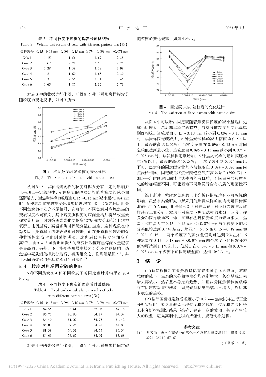 粒度对焦炭工业分析的影响_史春雷.pdf_第3页