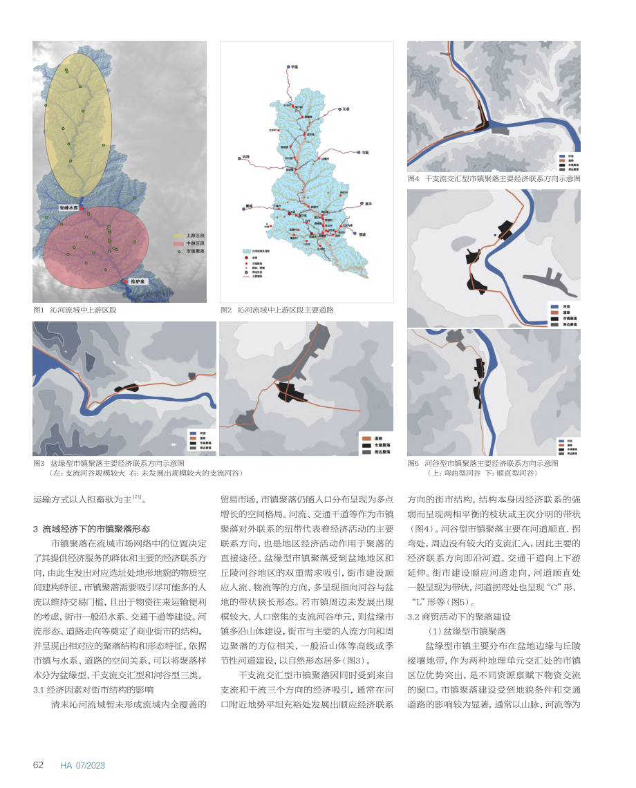 沁河流域中上游区段市镇聚落形态研究_孙小鹏.pdf_第3页