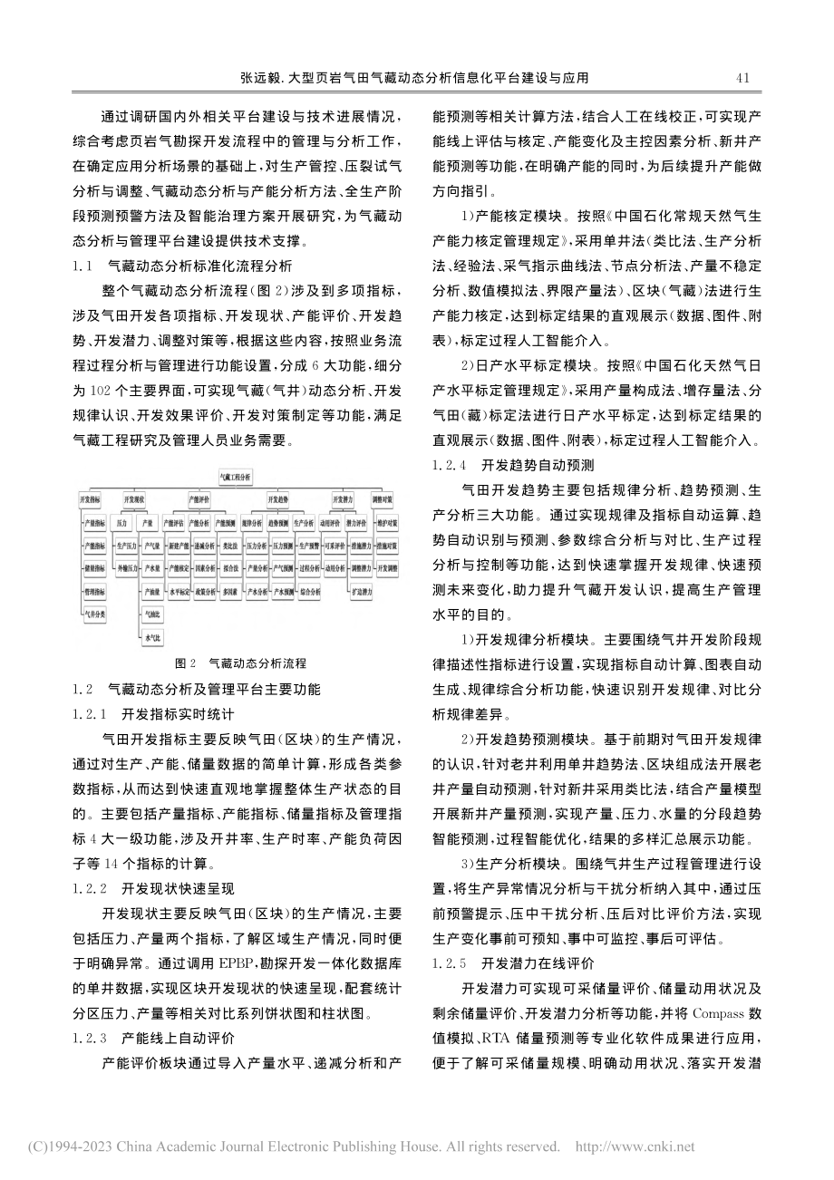 大型页岩气田气藏动态分析信息化平台建设与应用_张远毅.pdf_第2页