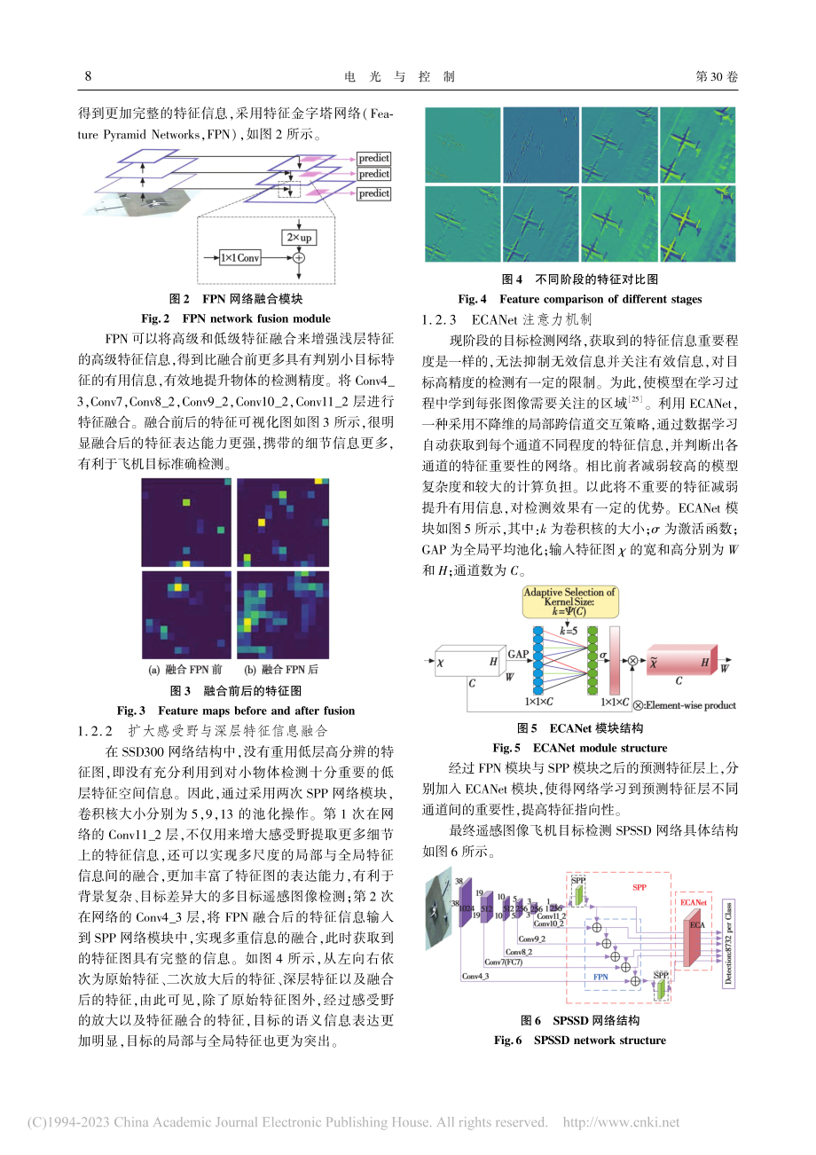 融合SPP与FPN的光学遥感图像飞机目标检测_兰旭婷.pdf_第3页